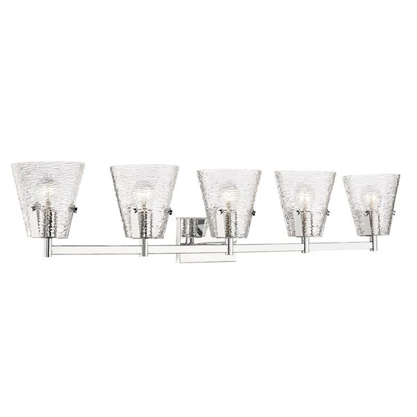 Z-Lite Analia Chrome 5-Light Vanity Light