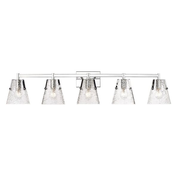 Z-Lite Analia Chrome 5-Light Vanity Light