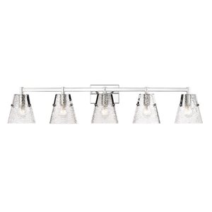 Z-Lite Analia Chrome 5-Light Vanity Light