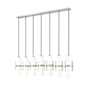 Z-Lite Cayden Brushed Nickel 7-Light Linear Chandelier