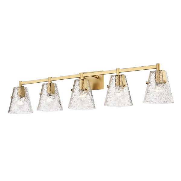 Z-Lite Analia Modern Gold 5-Light Vanity Light