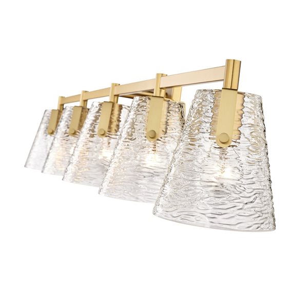 Z-Lite Analia Modern Gold 5-Light Vanity Light