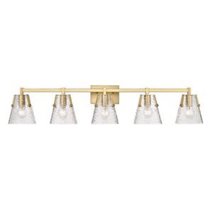 Z-Lite Analia Modern Gold 5-Light Vanity Light