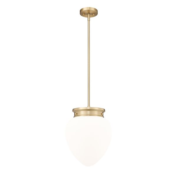 Z-Lite Gideon Modern Gold 1-Light Teardrop  Pendant Light