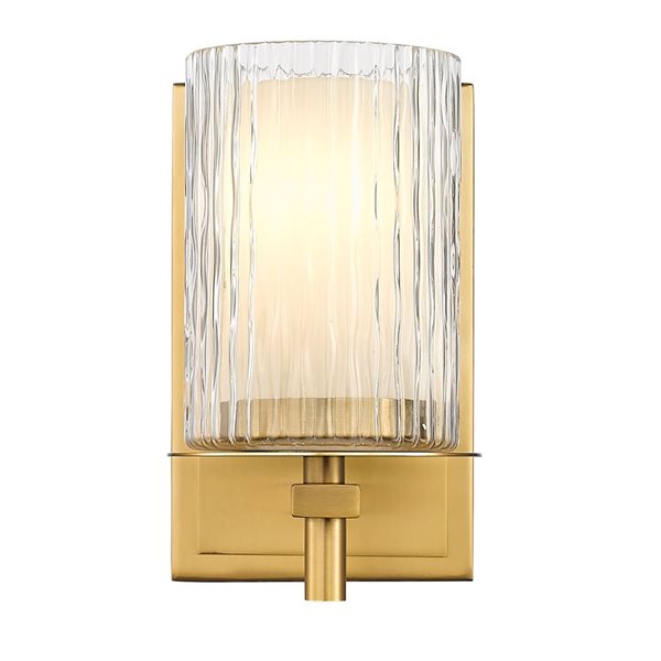 Z-Lite Grayson 4.75 Modern Gold 1-Light Wall Sconce