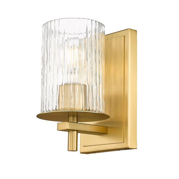 Z-Lite Grayson 4.75 Modern Gold 1-Light Wall Sconce