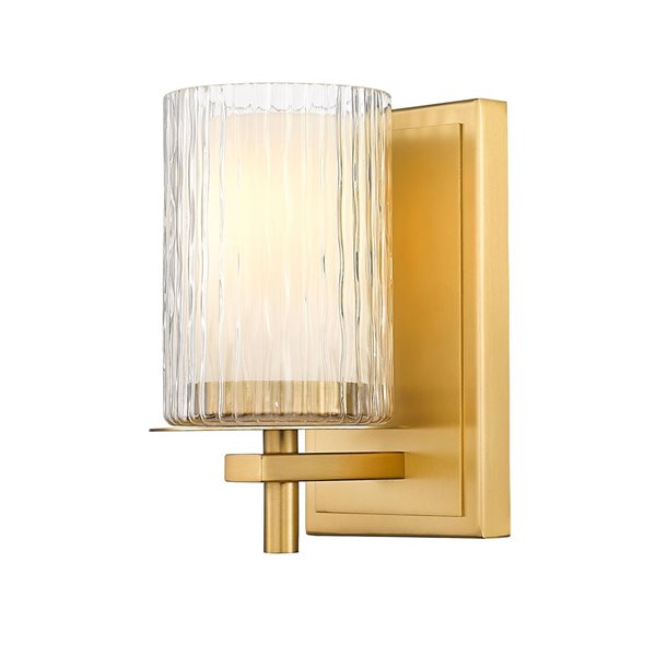 Z-Lite Grayson 4.75 Modern Gold 1-Light Wall Sconce