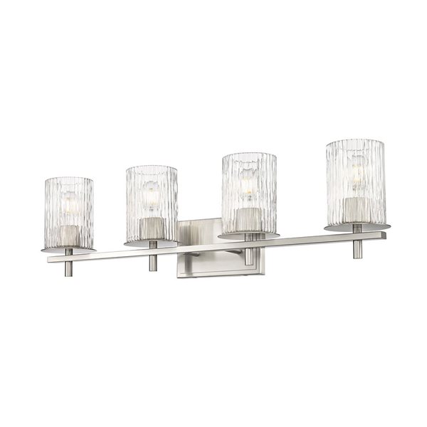 Z-Lite Grayson Brushed Nickel 4-Light Vanity Light