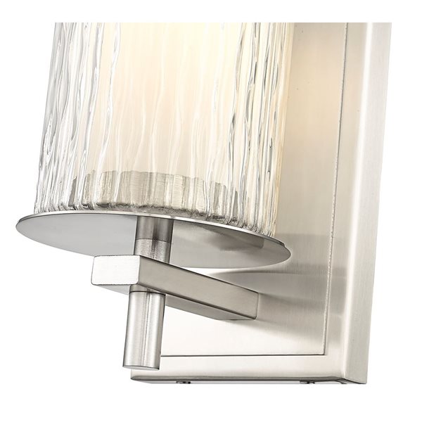 Z-Lite Grayson 4.75 Brushed Nickel 1-Light Wall Sconce