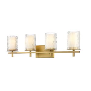 Z-Lite Grayson Modern Gold 4-Light Vanity Light