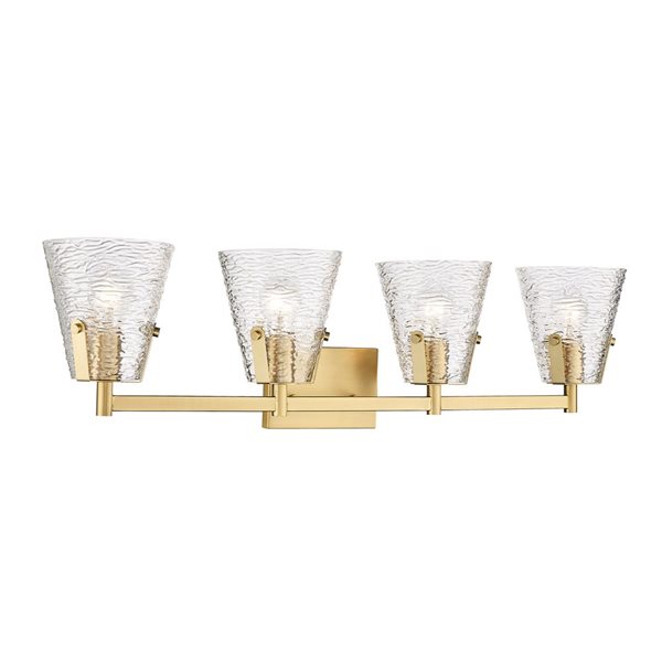 Z-Lite Analia Modern Gold 4-Light Vanity Light