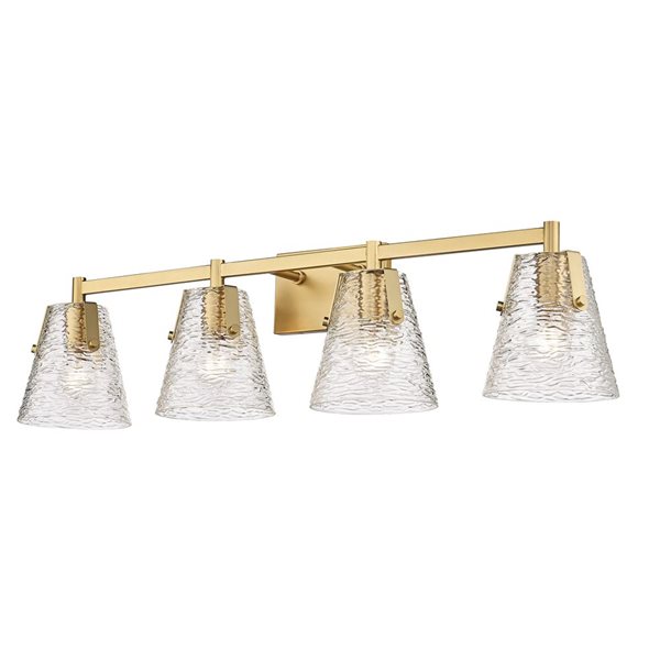 Z-Lite Analia Modern Gold 4-Light Vanity Light