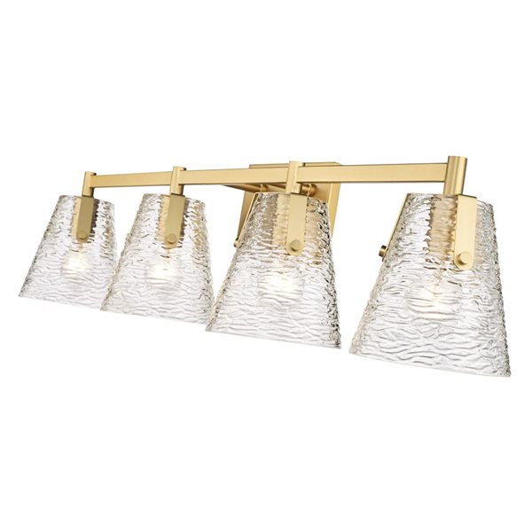 Z-Lite Analia Modern Gold 4-Light Vanity Light