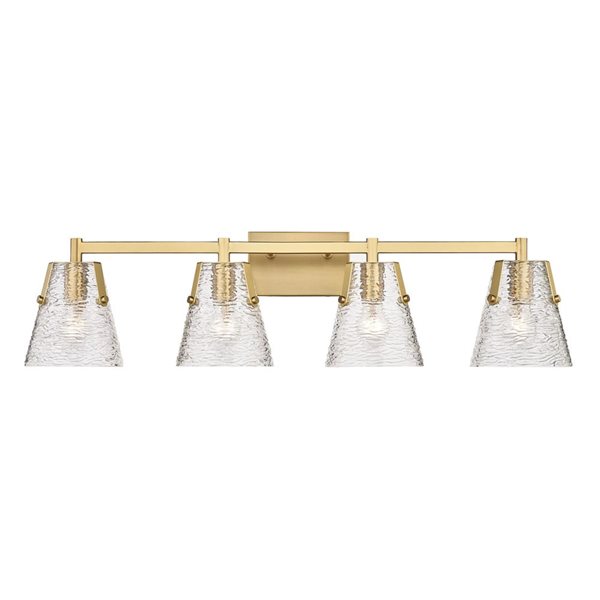 Z-Lite Analia Modern Gold 4-Light Vanity Light