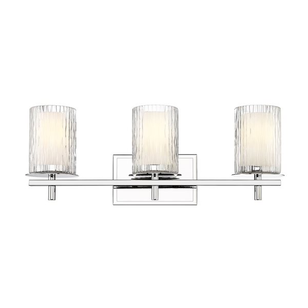 Z-Lite Grayson Chrome 3-Light Vanity Light