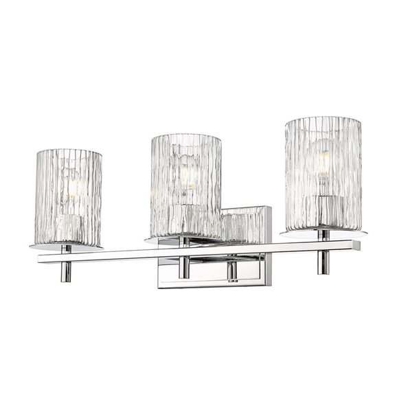 Z-Lite Grayson Chrome 3-Light Vanity Light