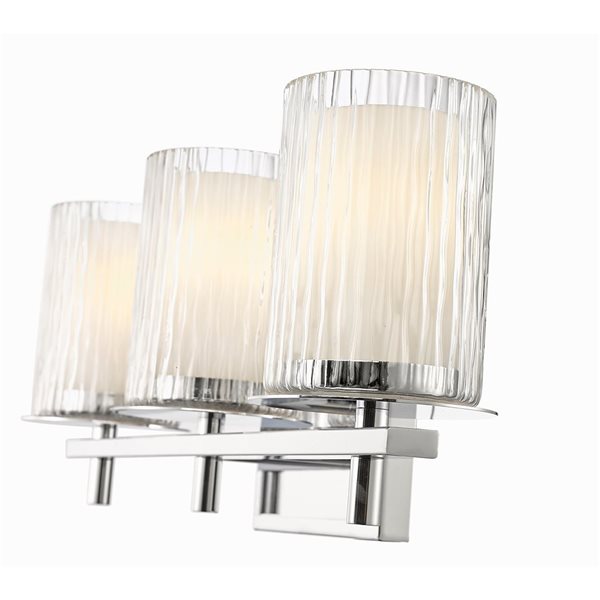 Z-Lite Grayson Chrome 3-Light Vanity Light