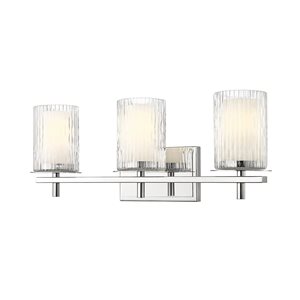 Z-Lite Grayson Chrome 3-Light Vanity Light