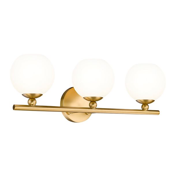 Z-Lite Neoma Modern Gold 3-Light Vanity Light