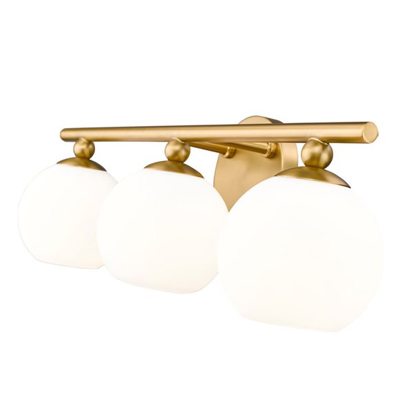 Z-Lite Neoma Modern Gold 3-Light Vanity Light