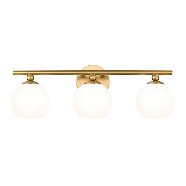 Z-Lite Neoma Modern Gold 3-Light Vanity Light