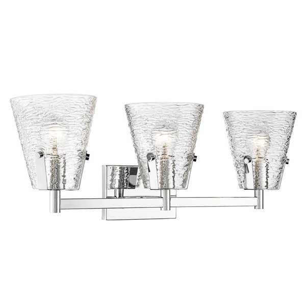 Z-Lite Analia Chrome 3-Light Vanity Light