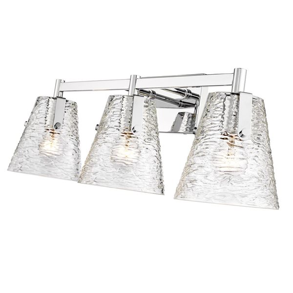 Z-Lite Analia Chrome 3-Light Vanity Light