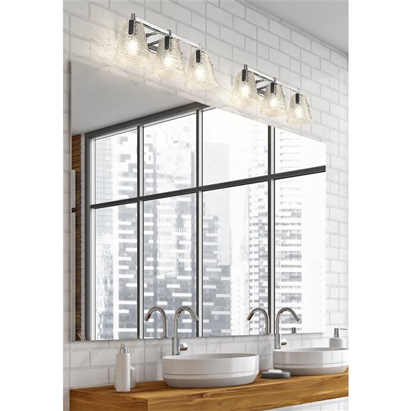 Z-Lite Analia Chrome 3-Light Vanity Light