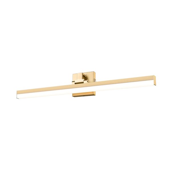 Z-Lite Liam 32-in Modern Gold 1-Light Vanity Light