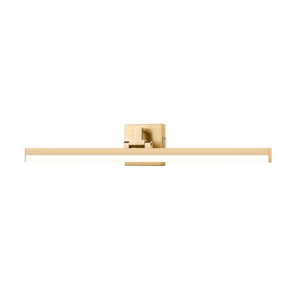 Z-Lite Liam 32-in Modern Gold 1-Light Vanity Light