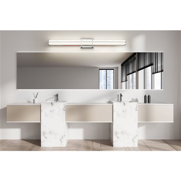 Z-Lite Harrison Chrome  1-Light Vanity Light