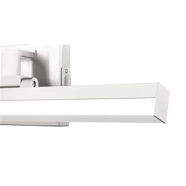 Z-Lite Liam 18-in Brushed Nickel 1-Light Vanity Light