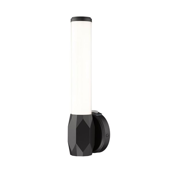 Z-Lite Cooper 16-in Matte Black 1-Light Wall Sconce