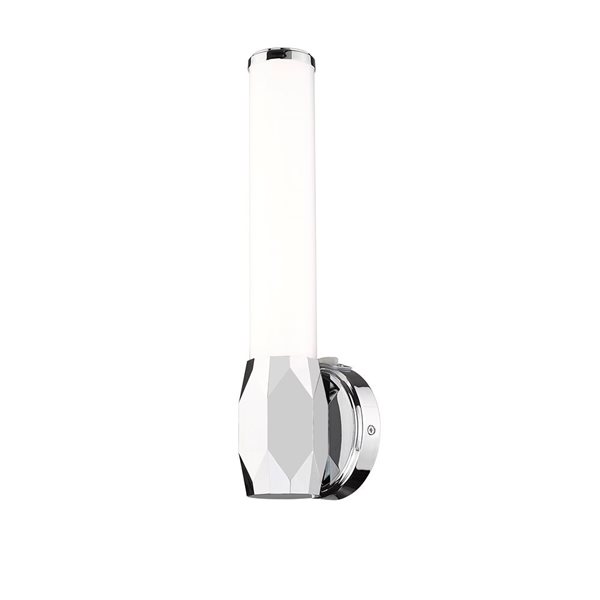 Z-Lite Cooper 16-in Chrome 1-Light Wall Sconce