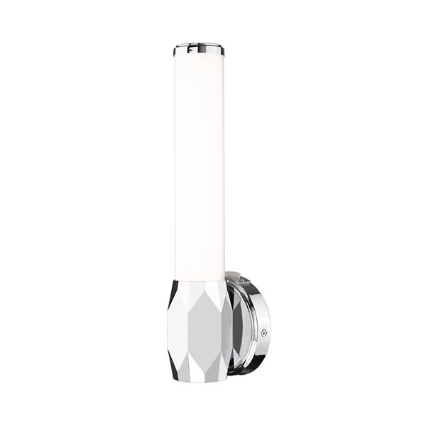 Z-Lite Cooper 16-in Chrome 1-Light Wall Sconce