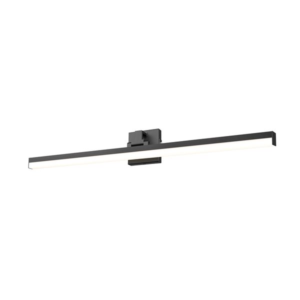 Z-Lite Liam 40-in Matte Black 1-Light Vanity Light