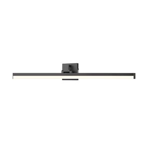 Z-Lite Liam 40-in Matte Black 1-Light Vanity Light