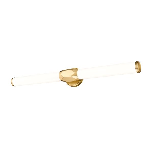 Z-Lite Cooper 32-in Modern Gold 1-Light Vanity Light