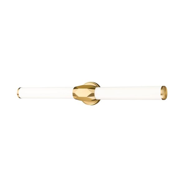 Z-Lite Cooper 32-in Modern Gold 1-Light Vanity Light