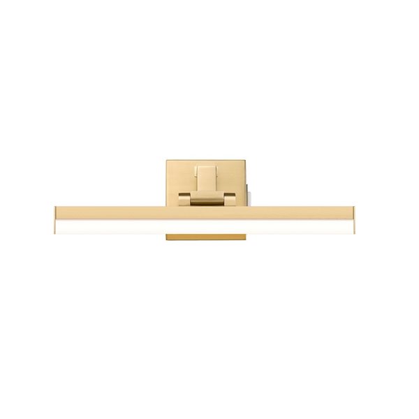 Z-Lite Liam 18-in Modern Gold 1-Light Vanity Light