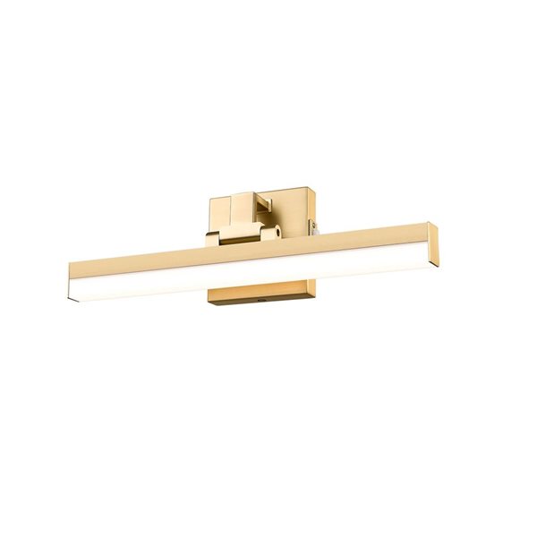 Z-Lite Liam 18-in Modern Gold 1-Light Vanity Light