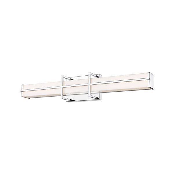 Z-Lite Harrison 25-in Chrome 1-Light Vanity Light