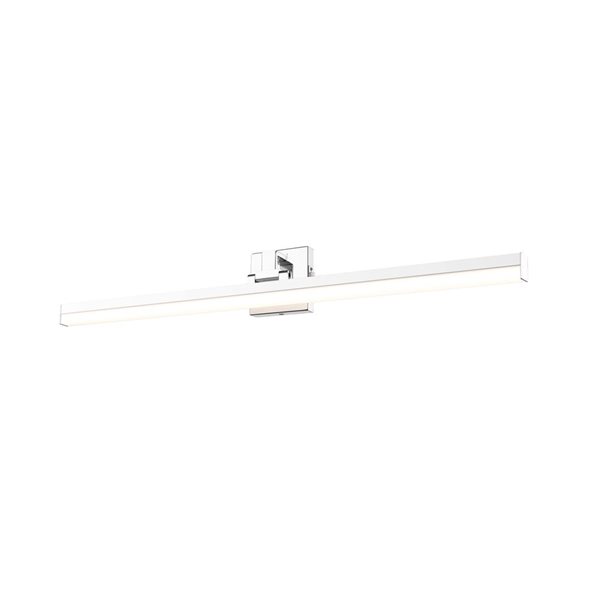 Z-Lite Liam 40-in Chrome 1-Light Vanity Light