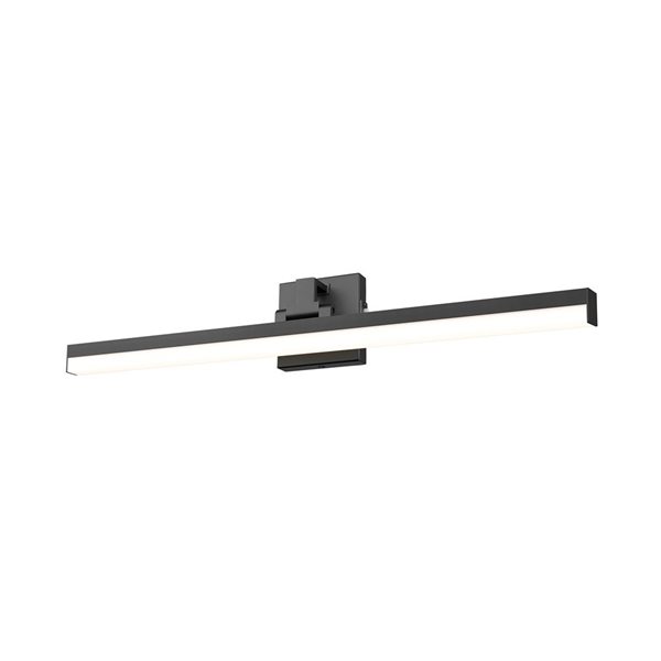 Z-Lite Liam 32-in Matte Black 1-Light Vanity Light