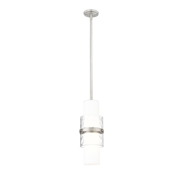 Z-Lite Cayden Brushed Nickel 1-Light Pendant Light