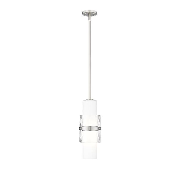 Z-Lite Cayden Brushed Nickel 1-Light Pendant Light