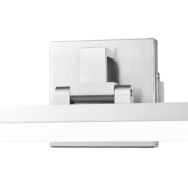 Z-Lite Liam 40-in Brushed Nickel 1-Light Vanity Light