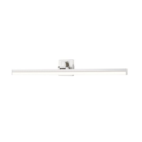 Z-Lite Liam 40-in Brushed Nickel 1-Light Vanity Light