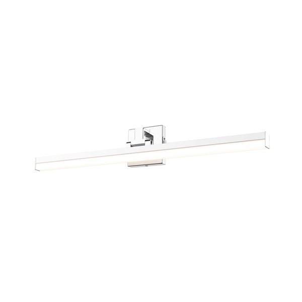 Z-Lite Liam 32-in Chrome 1-Light Vanity Light