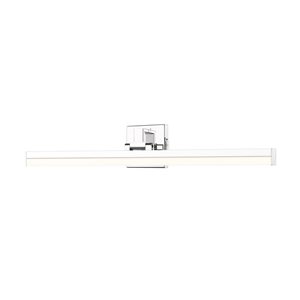 Z-Lite Liam 32-in Chrome 1-Light Vanity Light